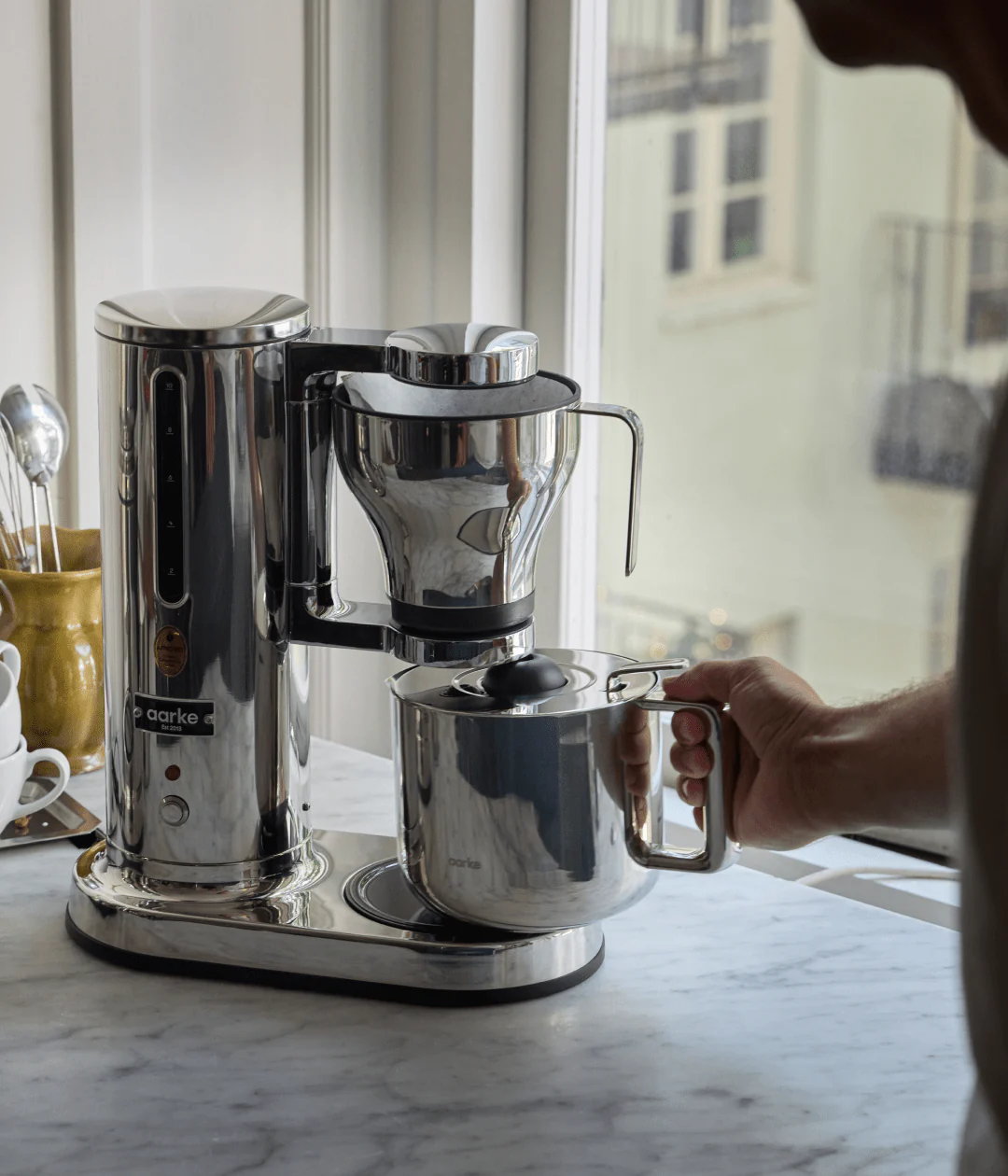 Coffee Maker Steel - Image 3