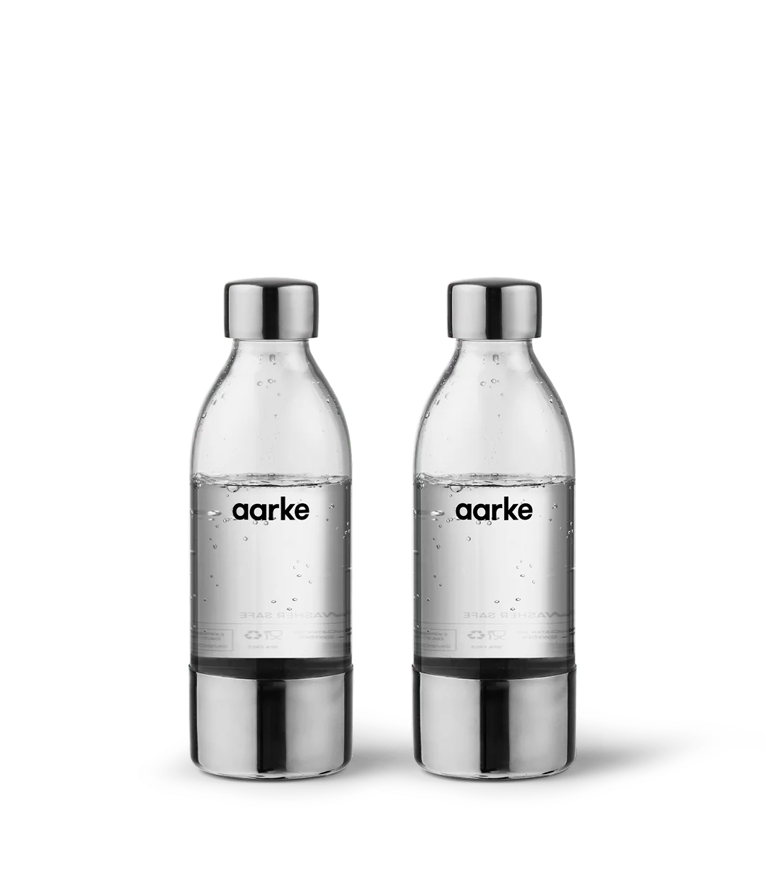 Small PET Water Bottle 2-pack